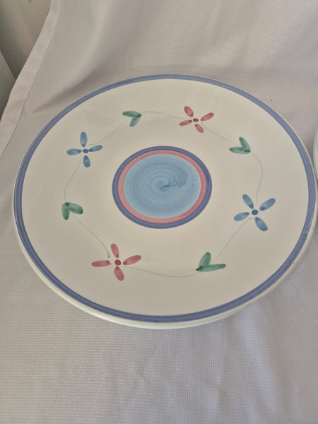 CALECA BARBARA Italian 16" Serving Platter & 11" Serving Bowl Set