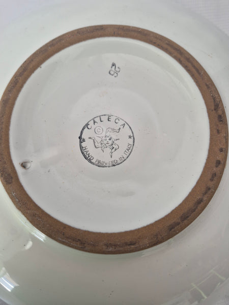 CALECA BARBARA Italian 16" Serving Platter & 11" Serving Bowl Set