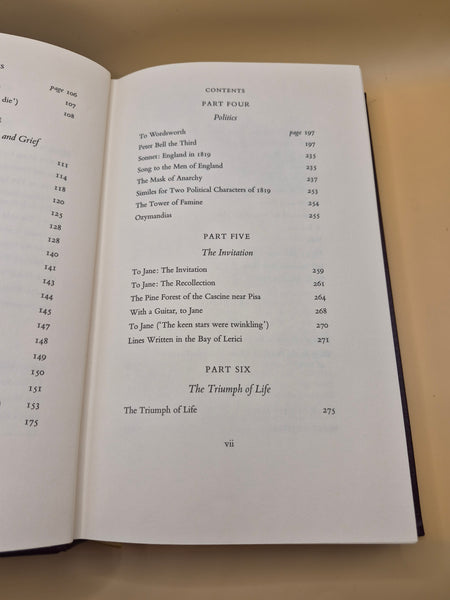 The Poems of Shelley 1974 Hardcover Book by Percy Bysshe Shelley Poetry Literature
