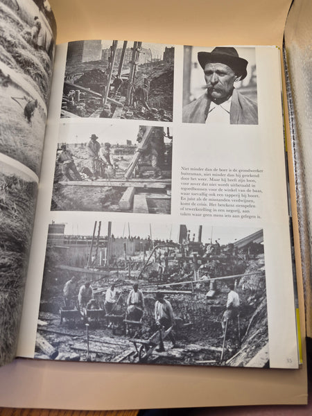 Vintage 1974 Dutch Netherlands History Illustrated Hardcover Book Photo Book