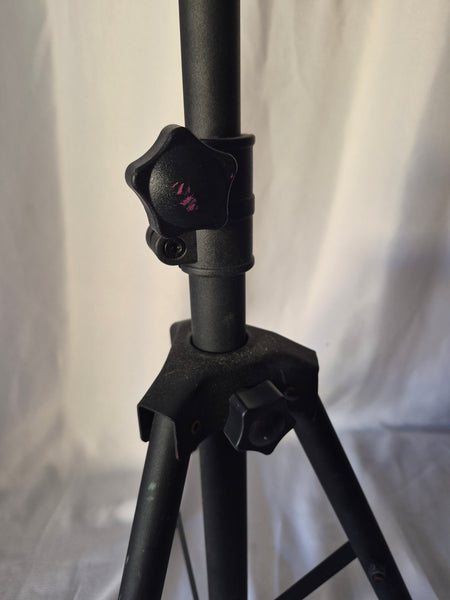 Roland Adjustable Tripod Music Stand Sheet Holder Tray Portable Folding Black
