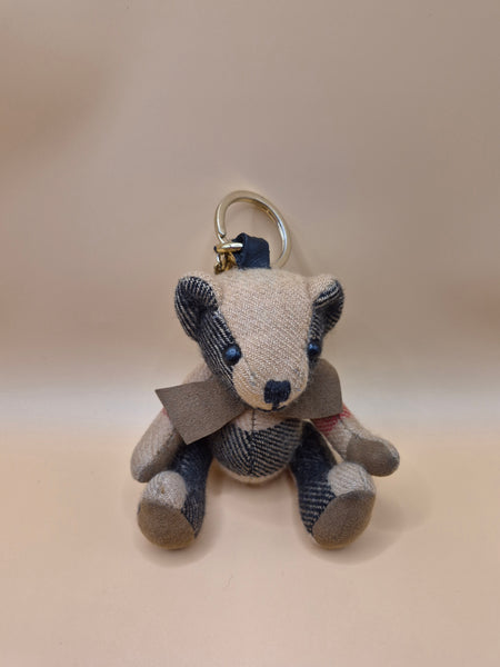 Burburry Thomas Plaid Bear Keychain