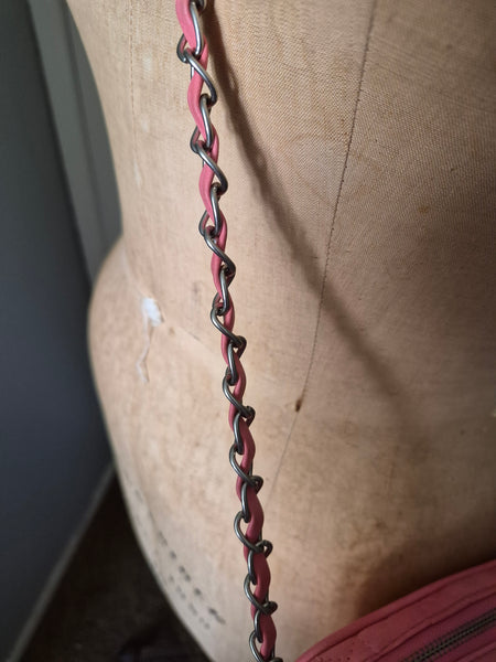 Pink Heart Crossbody Bag