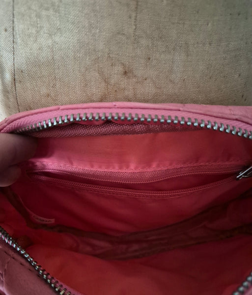 Pink Heart Crossbody Bag