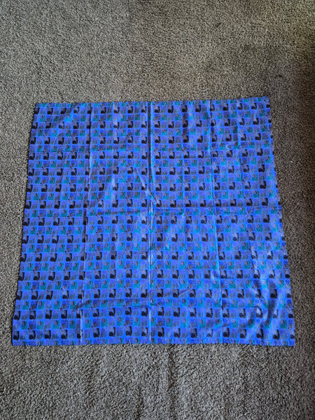 Brand New Jim Thompson 38 x 38 Silk Elephant Tablecloth