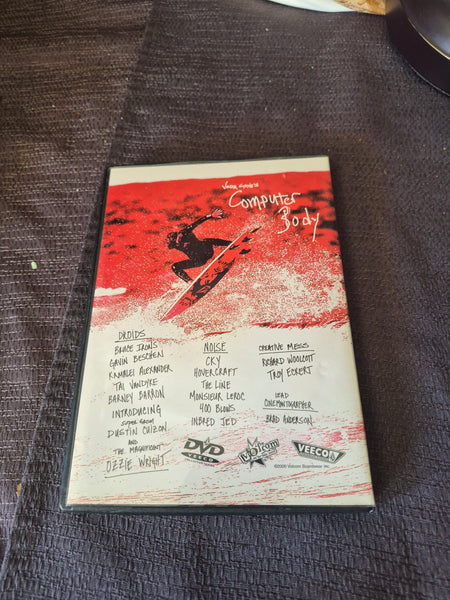 Rare Volcom Stone Computer Body DVD Documentary Surf Skate Action Movie
