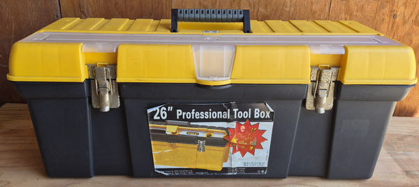 ZAG 26" Professional Heavy Duty Plastic Toolbox