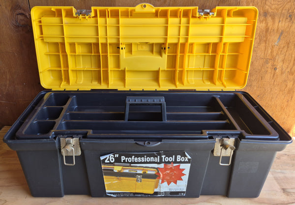 ZAG 26" Professional Heavy Duty Plastic Toolbox