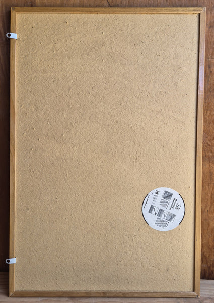 Wood Framed Bulletin Cork Board