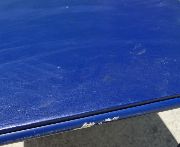 Vintage Blue Card Folding Table