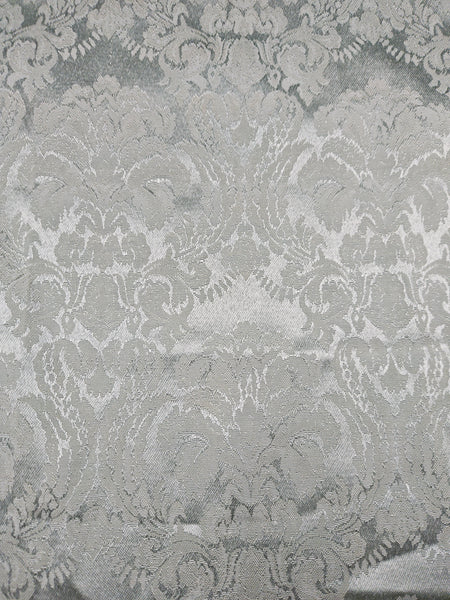 Set of 8 DAMASK 17" x 17" Light Green Table Linen Dinner Napkins