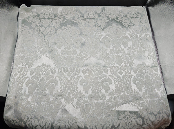 Set of 8 DAMASK 17" x 17" Light Green Table Linen Dinner Napkins