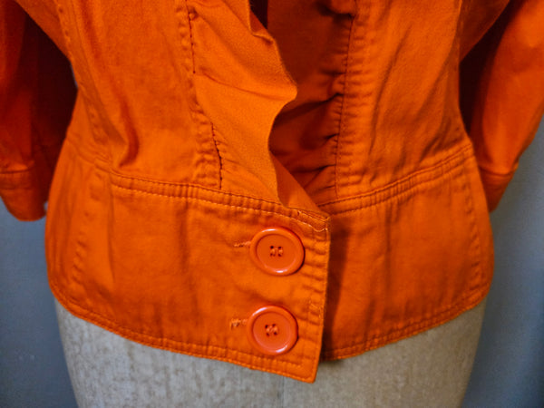 DESTINY GOLD 1X Orange Ruffled Jacket