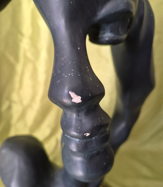 Face Sculpture by Klara Sever "Portrait of a Woman" 1979 Austin Productions - Sm Flaw