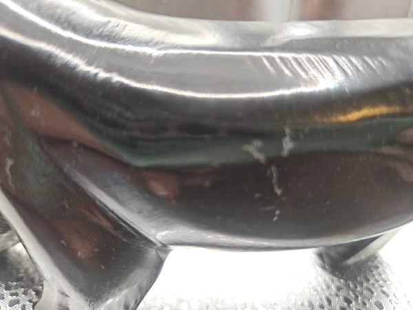 Vintage Onyx 10" Black Panter Animal Figurine (READ DETAILS - Sm Flaw)