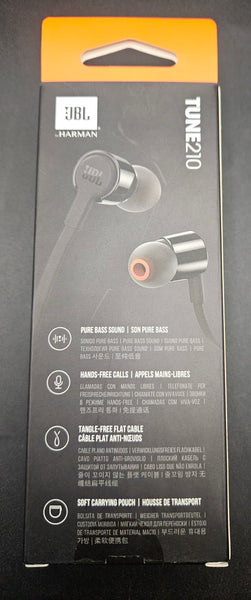 Brand New JBL Harmon Tune210 Wired In Ear Headphones / Earbuds
