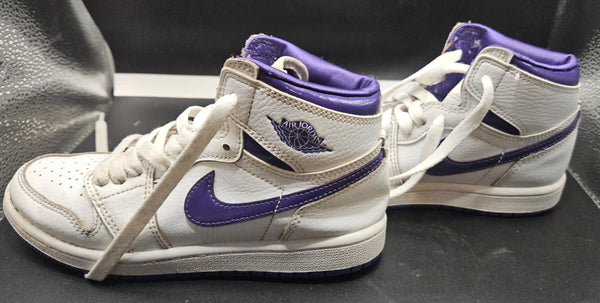 Children's Youth 1.5 NIKE AIR JORDON Court Purple Shoes