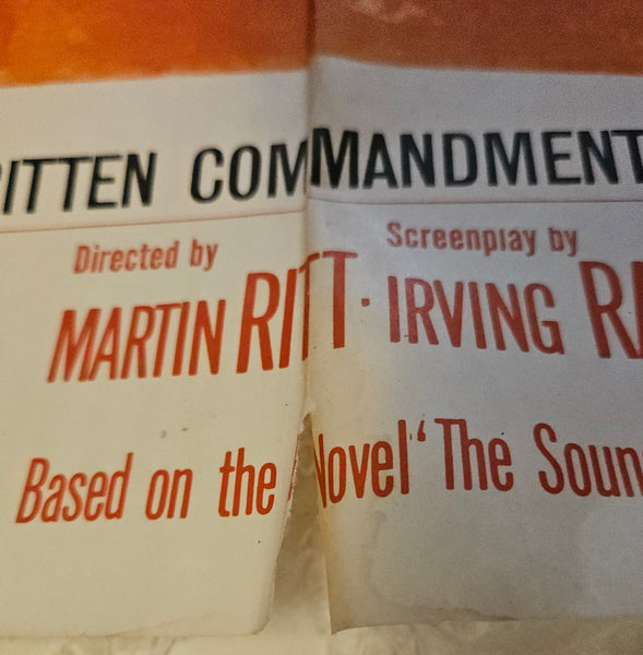 Rare 1959 The Sound and The Fury Vintage 30x40 Movie Poster