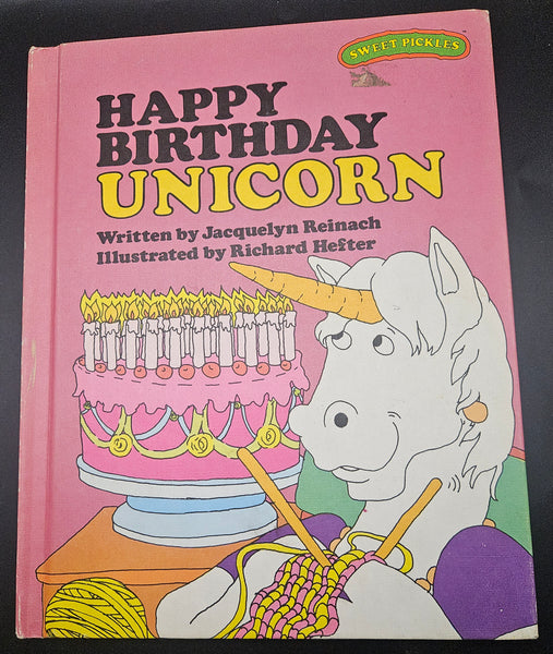 Sweet Pickles Happy Birthday Unicorn Book