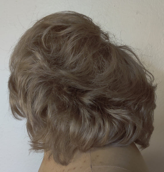 Short Blonde Synthetic Costume Wig