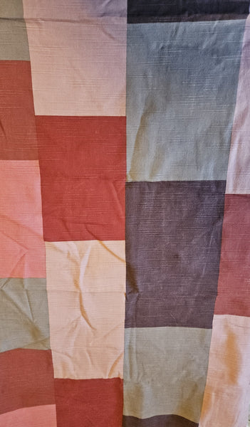 Shades of Purple Patchwork PIER 1 IMPORTS Curtain Panel