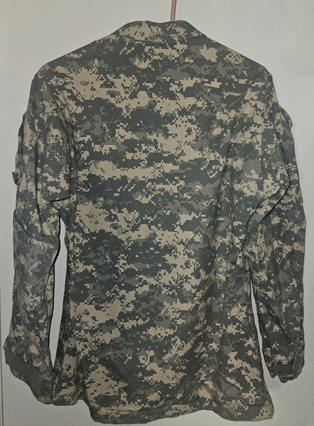 Small TRU-SPEC Green Camouflage Military Jacket
