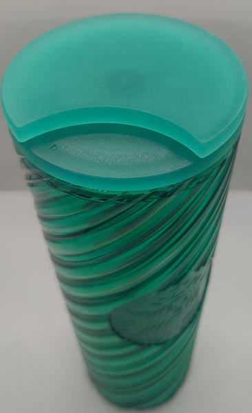 Brand New 16oz STARBUCKS Green Iridescent Drink Cup