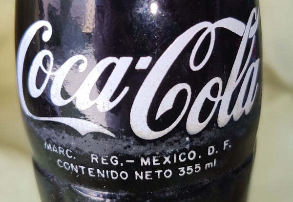 Vintage 355ml Unopened COCA-COLA Glass Soda Bottle ~ Mexico