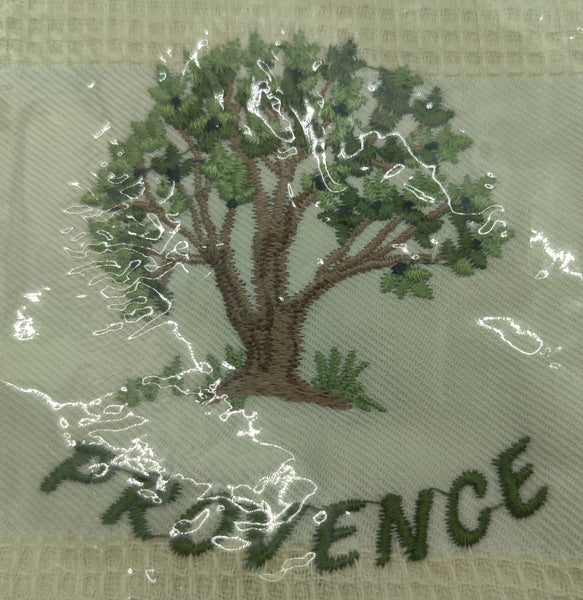 Set of 2 Brand New COTTON BLANC "Provence" Tree Tea Towels