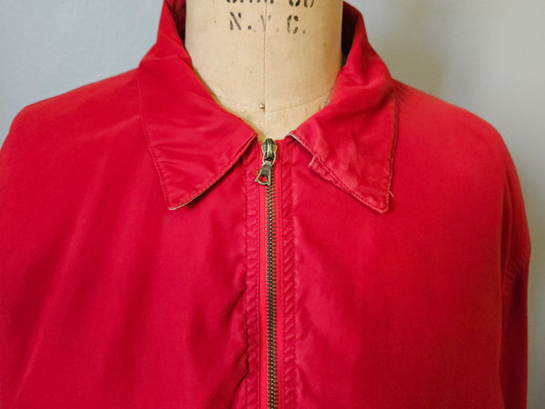 Men's FACONNABLE Medium Red Waterproof Jacket
