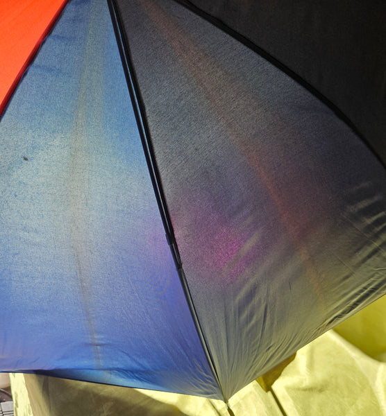 Large Multi-color Hand Umbrella (READ DETAILS)