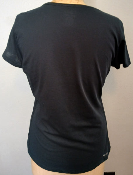 XL Brand New NIKE DRI-FIT Purple & Black Ombre Tennis Shirt