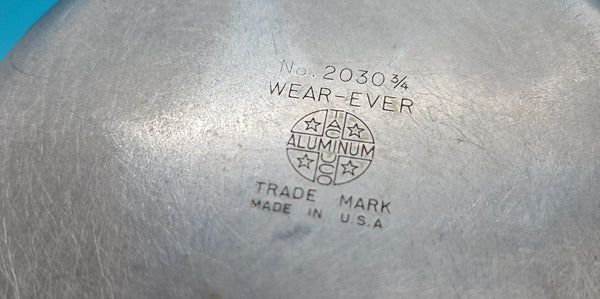 Vintage WEAR-EVER 1 Quart No 2030 3/4 Aluminum Sauce Pan