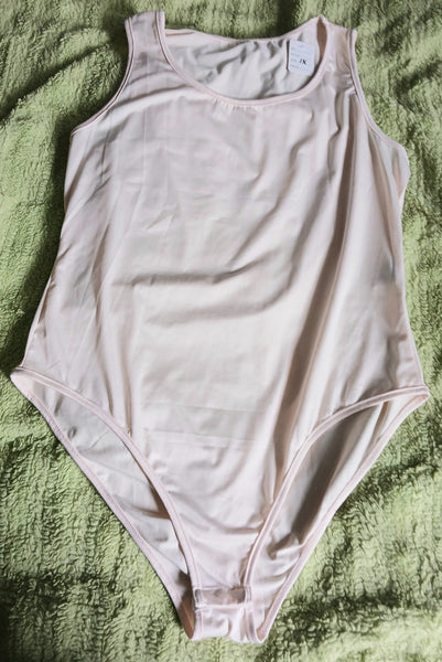 Set of 2 SHEIN CURVE 1X Black & Tan Bodysuit