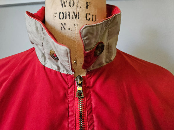Men's FACONNABLE Medium Red Waterproof Jacket