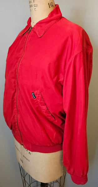 Men's FACONNABLE Medium Red Waterproof Jacket