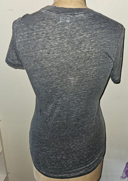 Women's Gray Medium MODERN LUX "Here For The Boos" T-Shirt