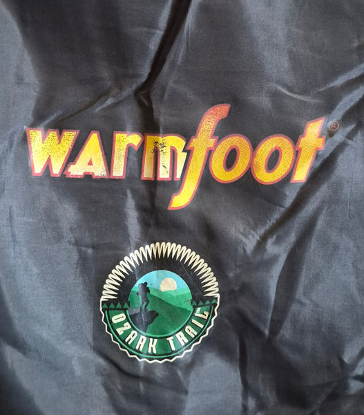 Vintage Ozark Trail Warmfoot Sleeping Bag w/ Bag Carrier
