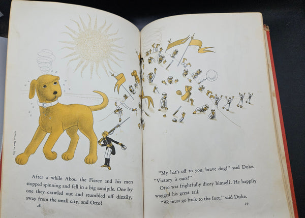 Otto In Africa By William Pene Du Bois 1961 Vintage Children’s Book Hardcover Story