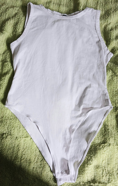 Set of 3 SHEIN CURVE 1X Black, Green & White Bodysuit