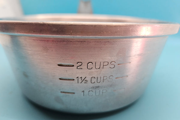 Vintage WEAR-EVER 1 Quart No 2030 3/4 Aluminum Sauce Pan