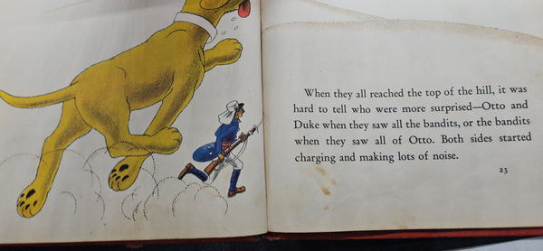 Otto In Africa By William Pene Du Bois 1961 Vintage Children’s Book Hardcover Story