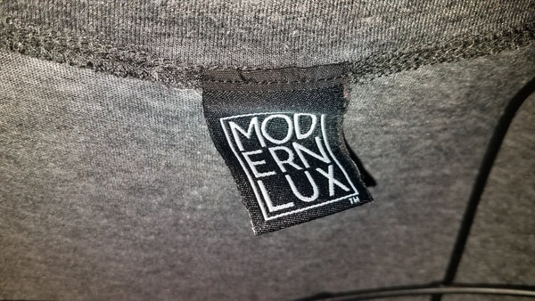 Women's Gray Medium MODERN LUX "Here For The Boos" T-Shirt