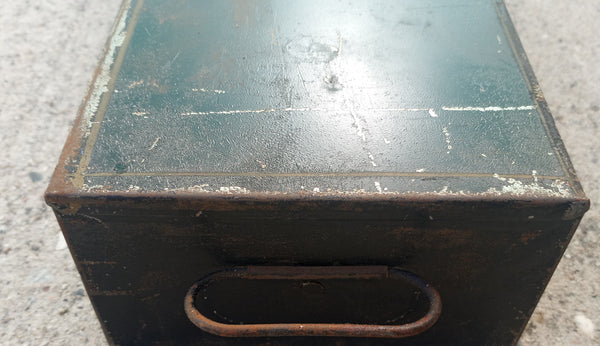 Vintage Safety Deposit Box (READ DETAILS)
