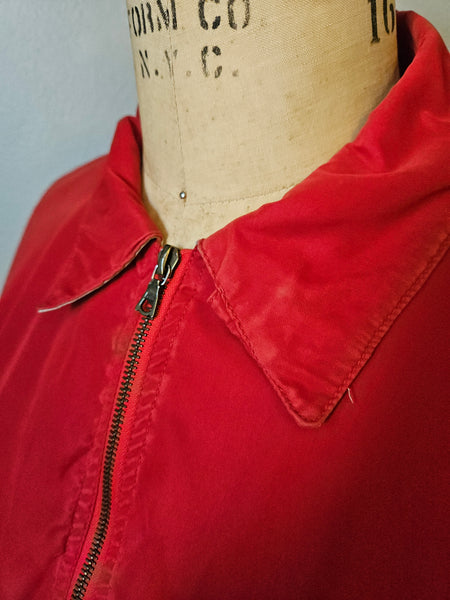 Men's FACONNABLE Medium Red Waterproof Jacket