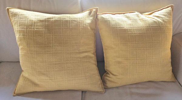 Set of 2 Thomasville at Home Martella Floral 17x17 Feather Throw Pillows