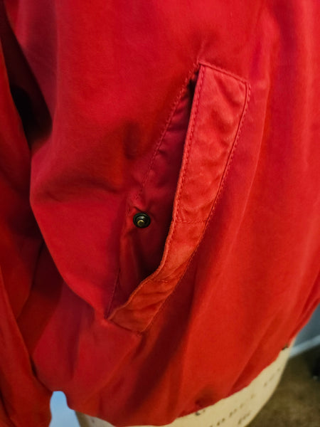 Men's FACONNABLE Medium Red Waterproof Jacket