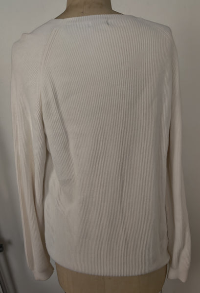 Large IZOD Men's Vintage Cream Pull Over Sweater
