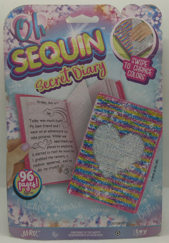 Brand New JARU OH SEQUIN Secret Diary