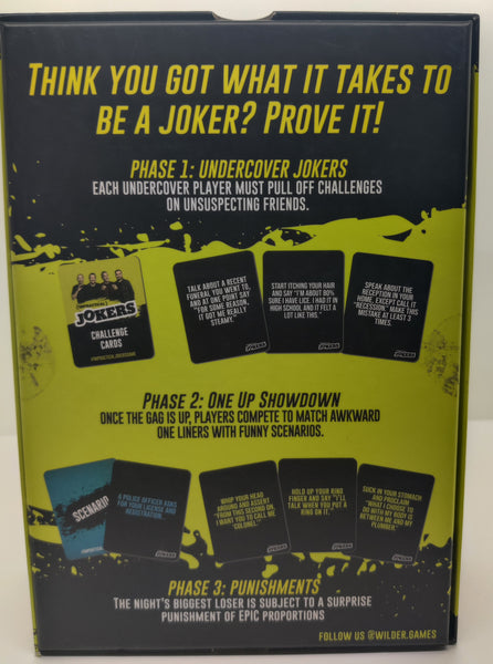 Tru TV IMPRACTICAL JOKERS Box of Challenges Board Game